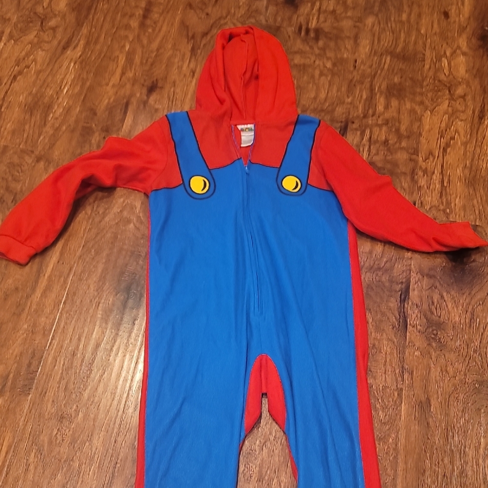 Nintendo Super Mario Red and Blue Outfit